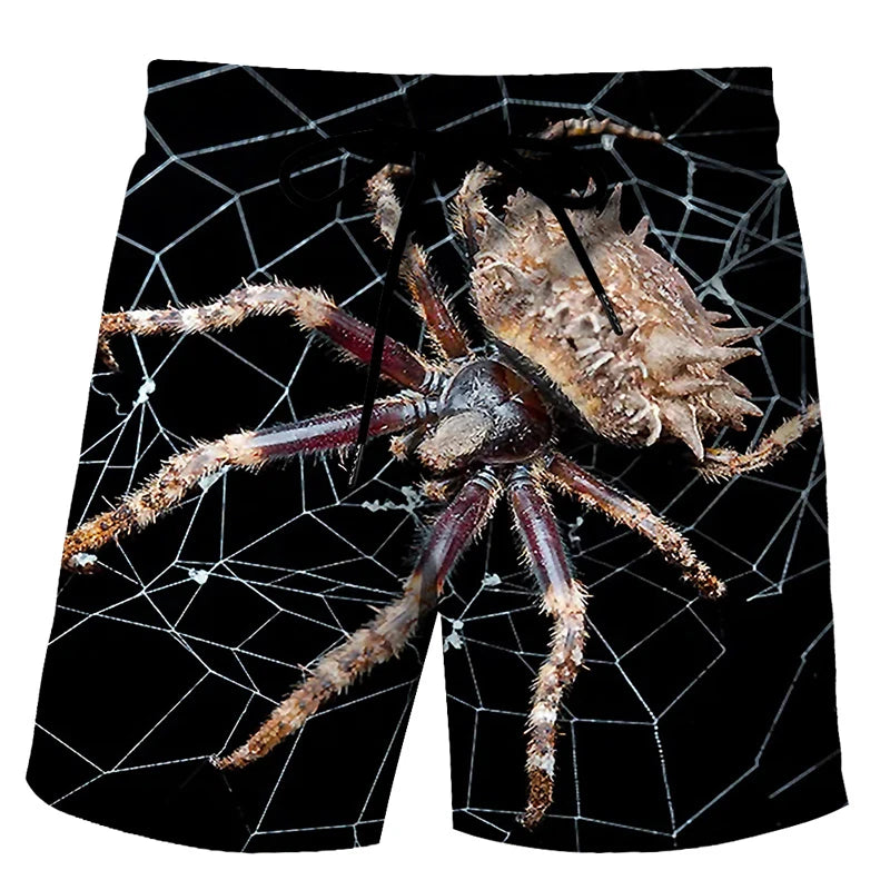 Funny Duck Graphic Beach Shorts for Men 3D Print Animal Board Shorts Sports Gym Swim Trunks Swimsuit homme Cool Ice Shorts Pants