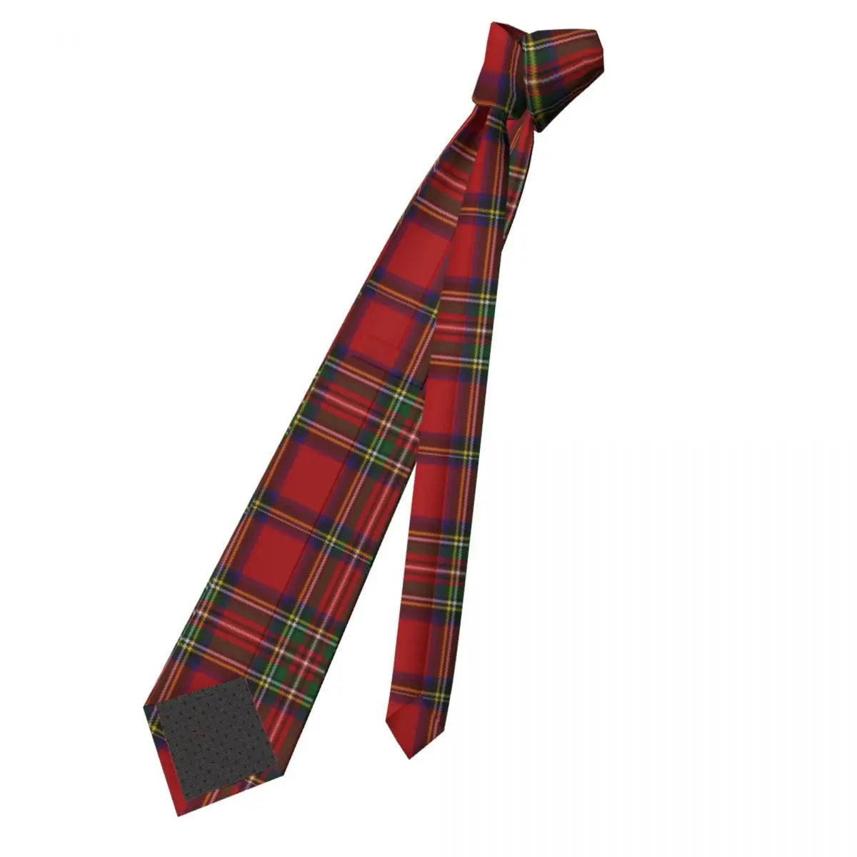 Scottish Stripes Pattern Unisex Neckties Skinny Polyester 8 cm Narrow Neck Ties for Men Suits Accessories Gravatas Gift