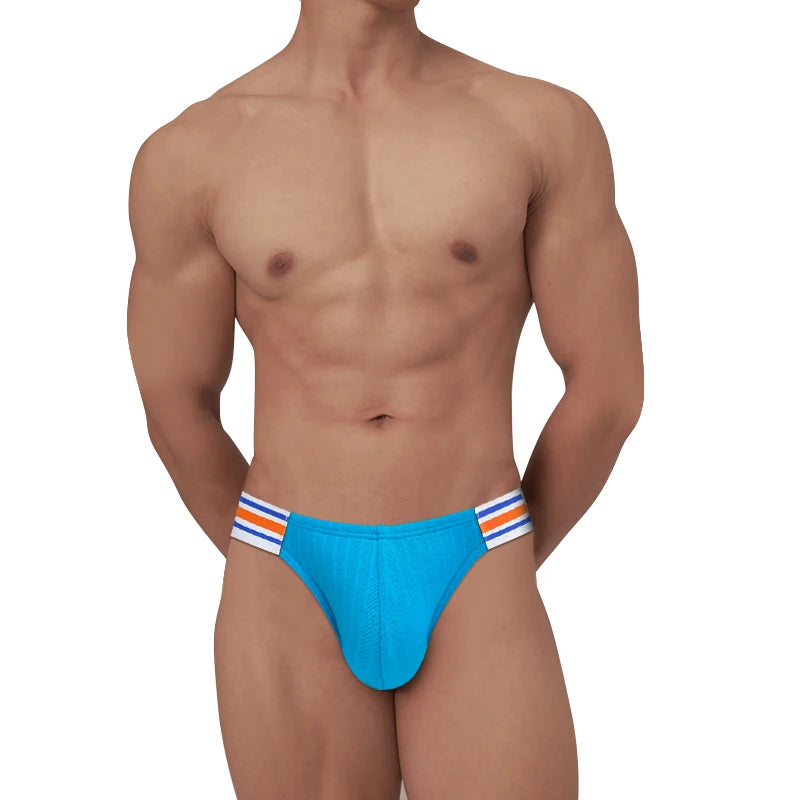 1/2/3 PCS Mens Brief Underwears Breathable Big V High Fork Triangle Pants Design Modal For Men Sexy High Cut Hombre Underpants