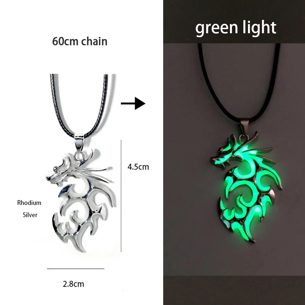 Luminous Glowing Pendant Necklace