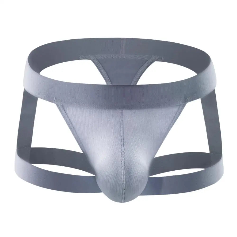 Sexy Mens Briefs Thongs Leg Ring Straps Underwear T-back Male Panties G-string Bondage Lingerie Men Underpants Jockstrap