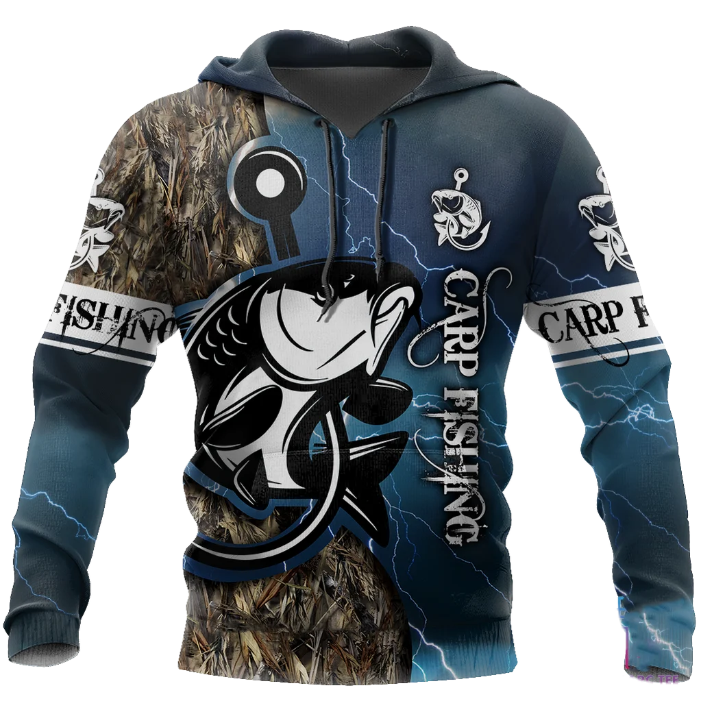 2023 New 3D T-shirt Hoodie Street Apparel Men's 3D Pullover Academy Role Playing Costume Designer Fish Reaper
