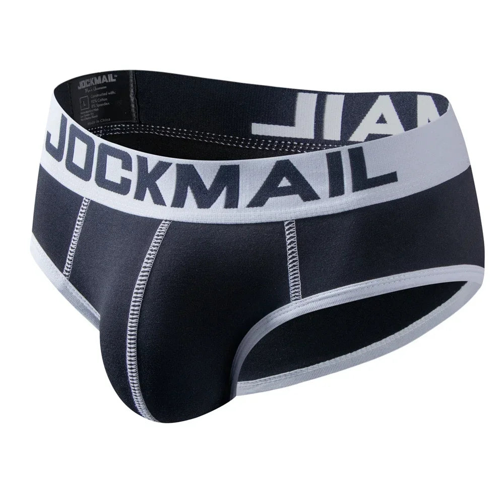 Brand Sexy Briefs Men Bikini Male Underwear Slip Hombre Calzoncillos Hombre Cotton Men Briefs Cuecas Underwear Daily Wear JM339