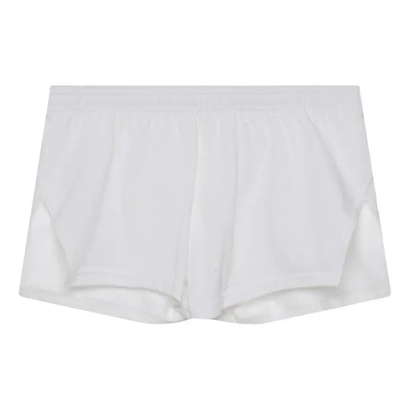 Men's Underwear Boxer Shorts Arrow Panties High Quality Sleep Bottoms Side Slit Loose Boxers Underpants Shorts