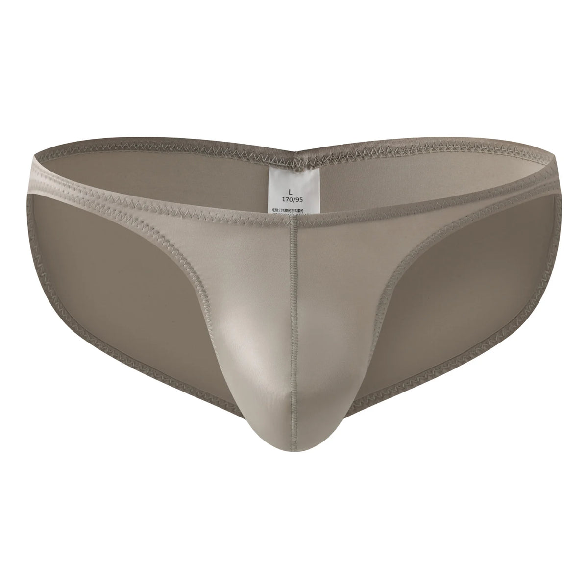 Men's Low Rise Gym Briefs Smooth Satin Sport Training Underwear Bodybuilding Ultra Thin Quick Dry Fitness Workout Butt-lifting