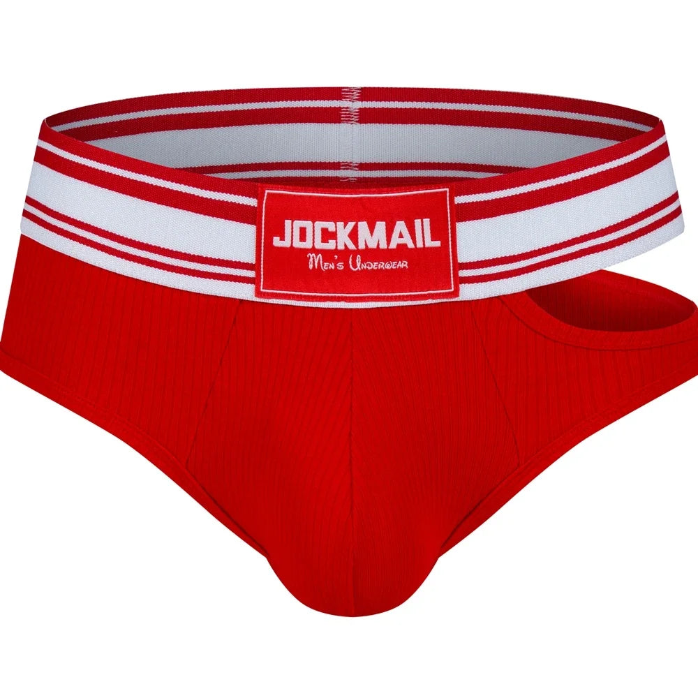 Men's Briefs Slip Sexy Men Underwear Brief U Convex Man Underpants Comfortable Cuecas Masculinas Side Hollowing Sissy Panties