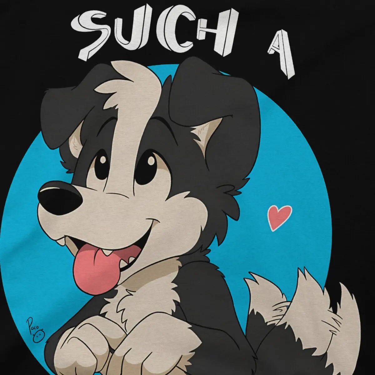 Such a Good Boy Collie Dog T Shirt Vintage Teenager Graphic Large Crewneck TShirt Top sell Harajuku Men's Short Sleeve