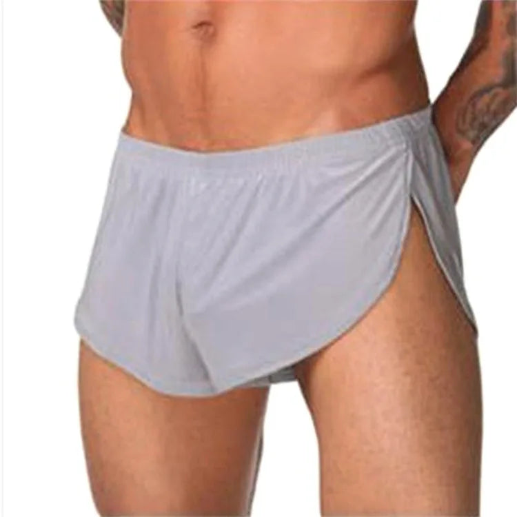 Man Underpants Ice Silk Nylon Cool Men Boxers Male Breathable Mens Underwear Home Shorts Arrow Pants Soft Boxer