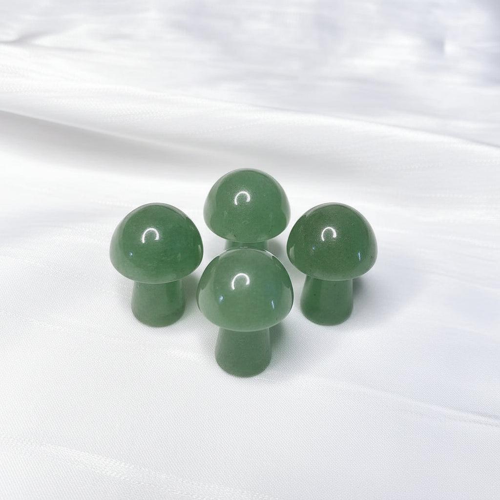Mini Mushroom Carved Gemstone