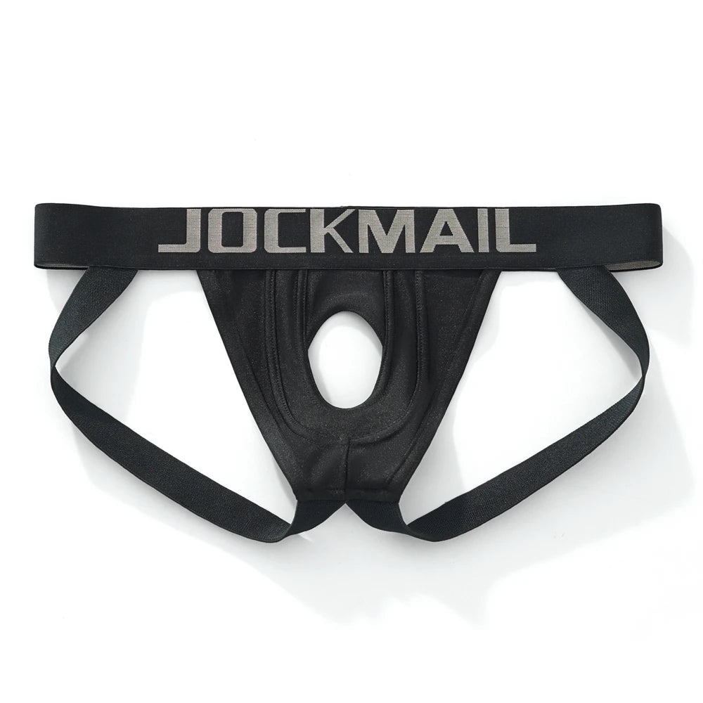 Harness Pants Jockstrap with Reinforced Crotch for Men Women Couples Role Play Underwear Men Thong Penis Hole Sexy Gay Underwear