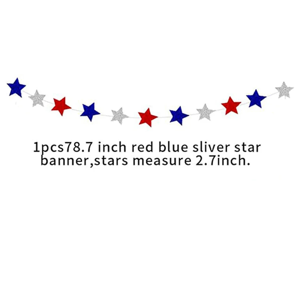 Independence Day Party Supplies American Flag Tableware USA Plates, Cups, Napkins, Forks, Spoons For 4th Of July USA Party Decor