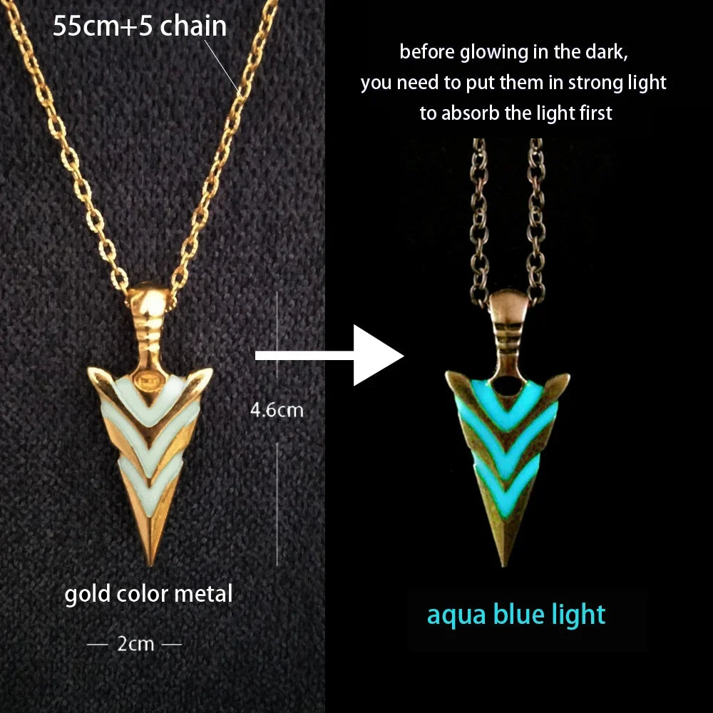 Luminous Glowing Pendant Necklace