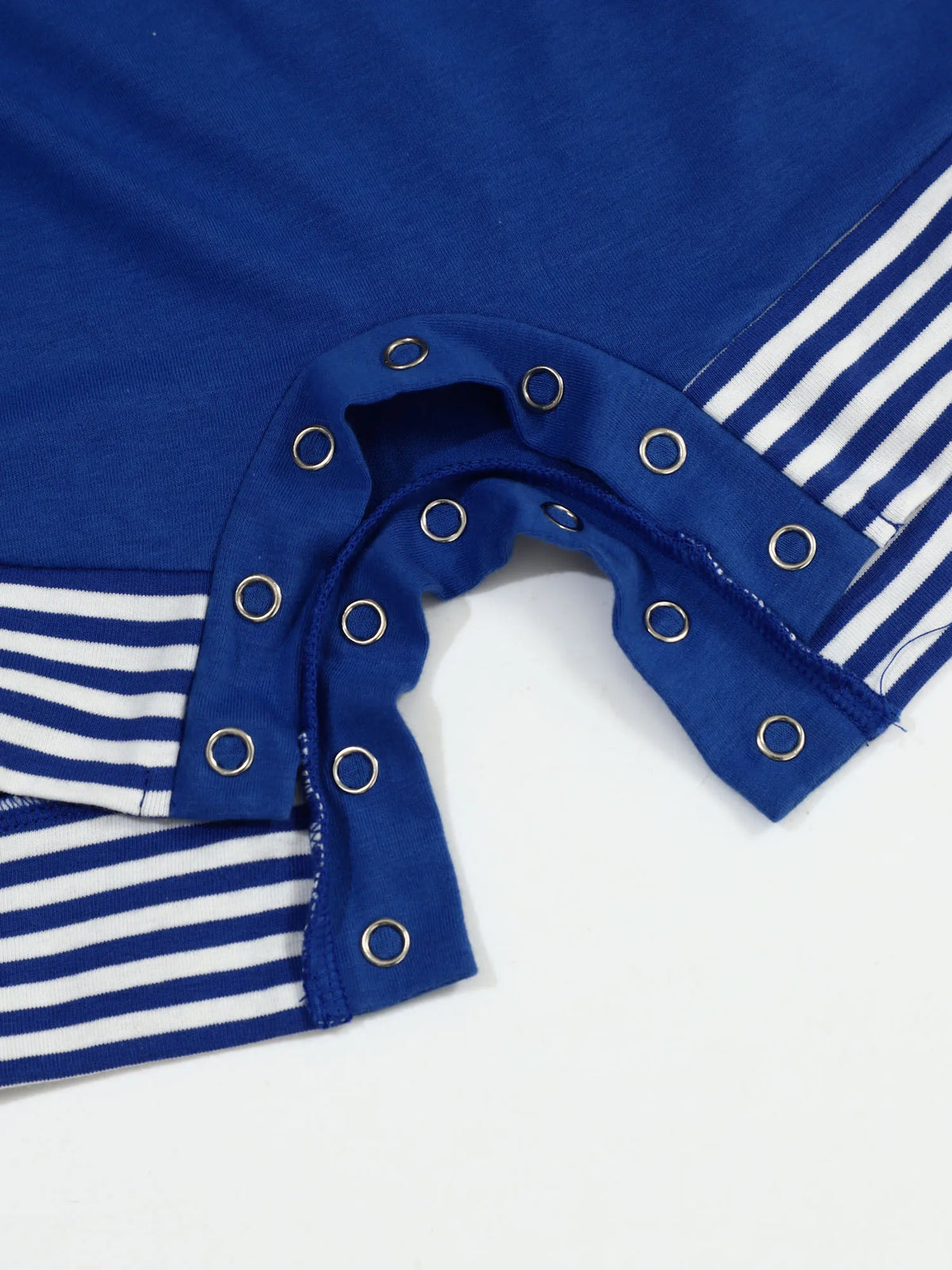 Men Sailor Style Pajamas Bodysuit Navy Collar Short Sleeve Button Crotch Romper Homewear Sleepwear Theme Party Cosplay Costume