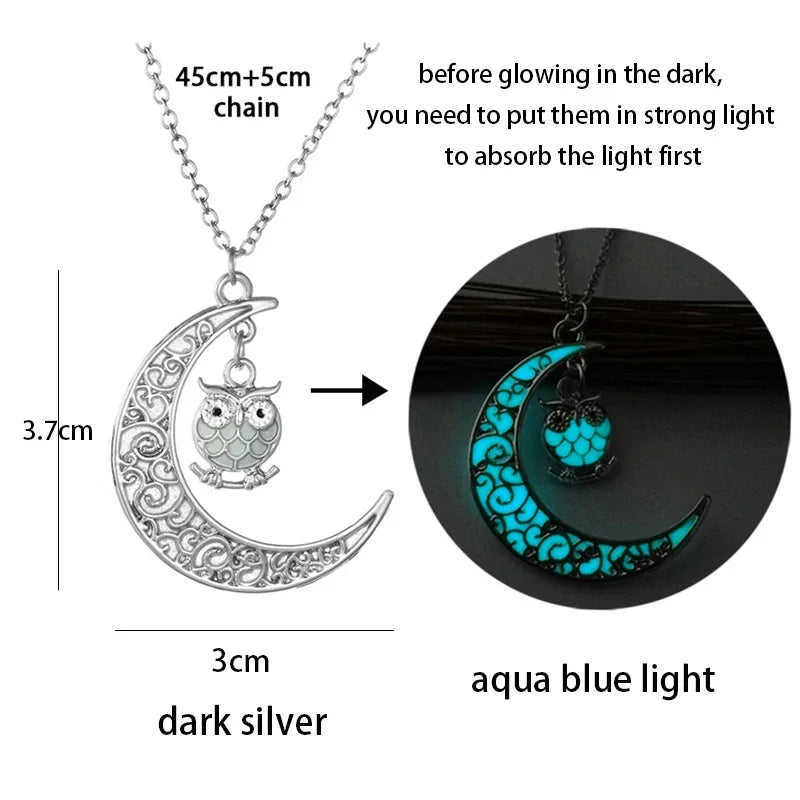 Luminous Glowing Pendant Necklace