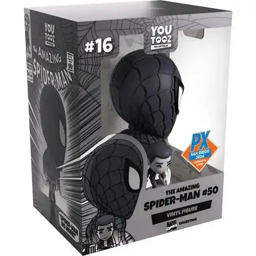 Marvel Comics Collection The Amazing Spider-Man #16 Black and White Vinyl Figure - SDCC 2024 Previews Exclusive