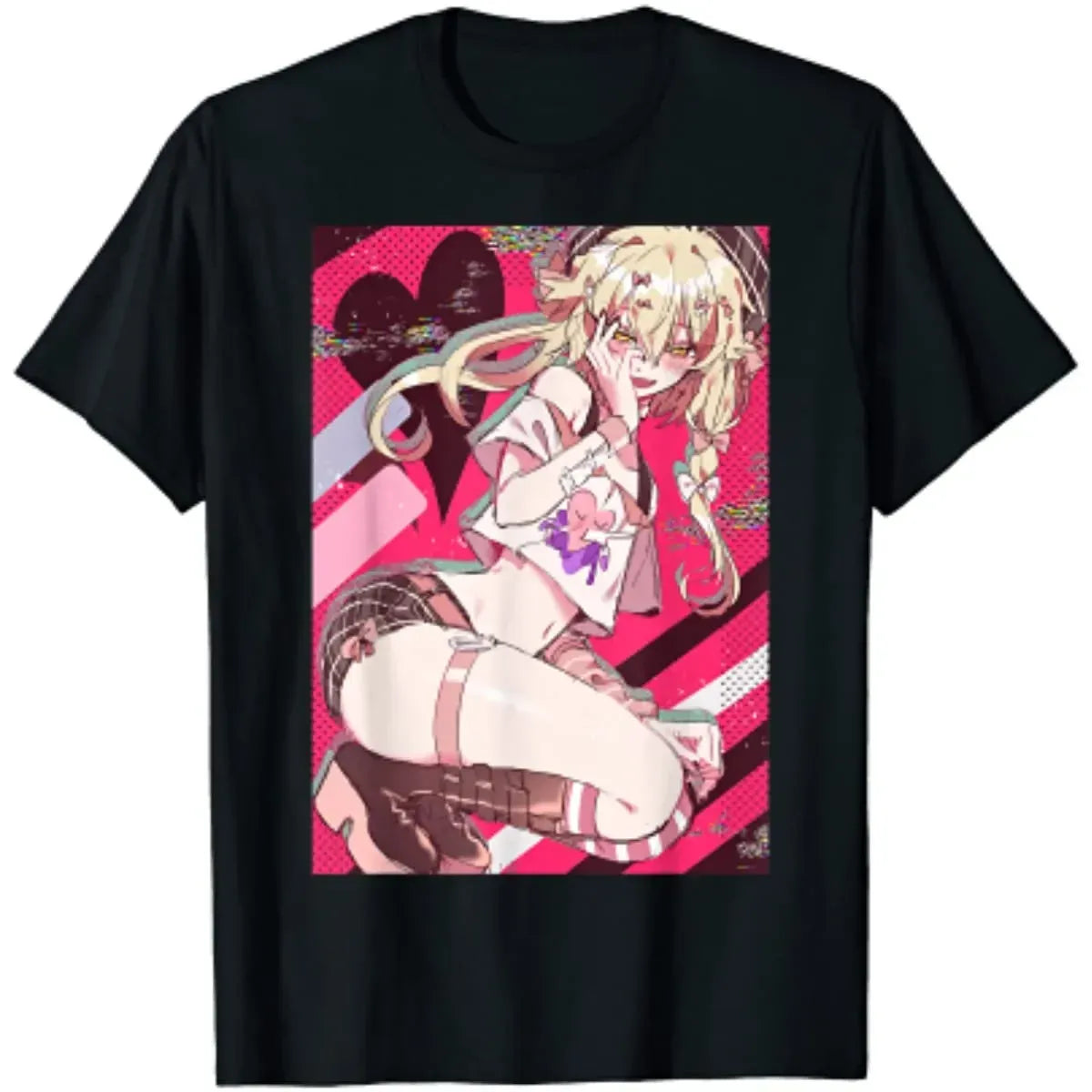 Anime Harajuku Graphic T-Shirt