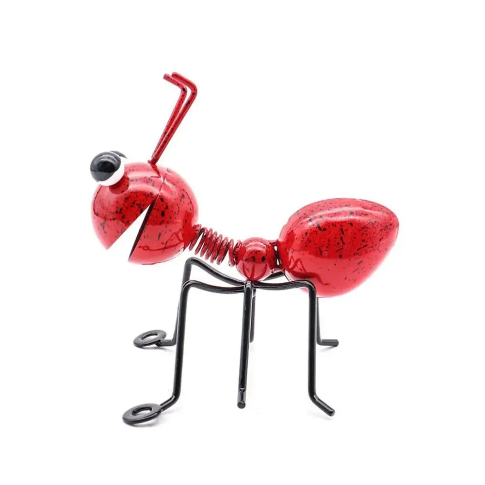 Ant Decor Outdoor Garden Cute Insect Metal Living Room Wall Art Sculptures Hang Home Decors Modern