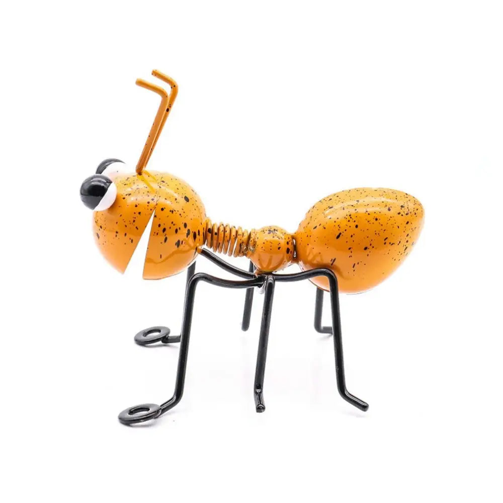 Ant Decor Outdoor Garden Cute Insect Metal Living Room Wall Art Sculptures Hang Home Decors Modern