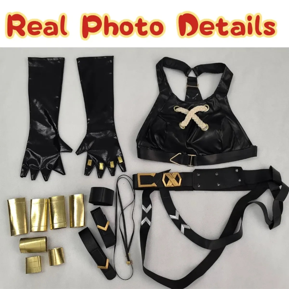 Arcane Jinx Cosplay Costume – LOL Season 2 Loli Outfit with Wig & Accessories