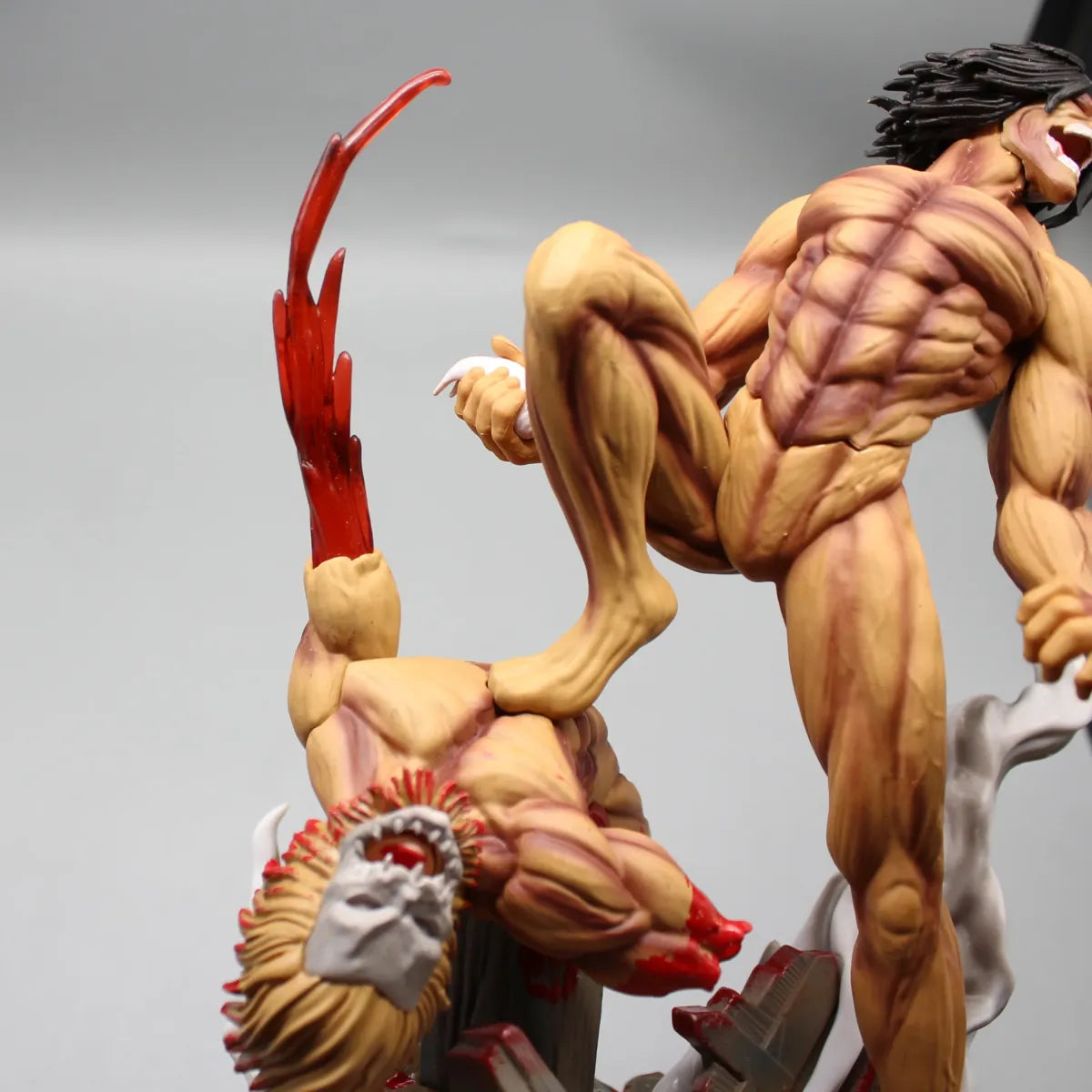 Attack on Titan Eren Jaeger Figure 29cm - PVC Armored Titan Statue