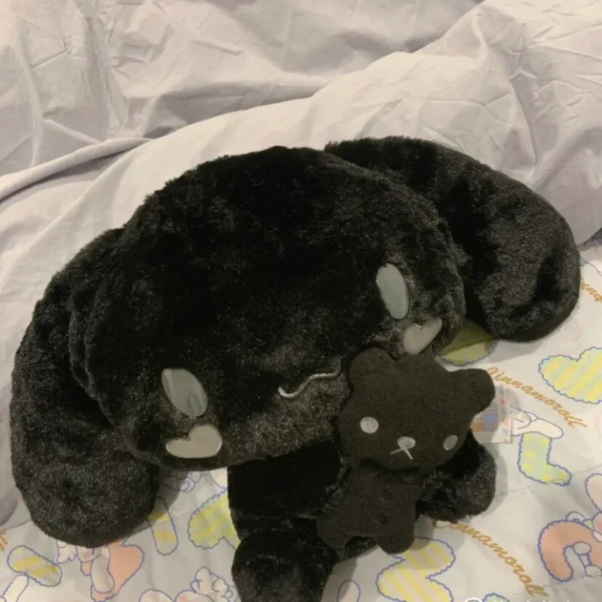 Sanrio Black Cinnamoroll Plush Toy - Kawaii Stuffed Animal