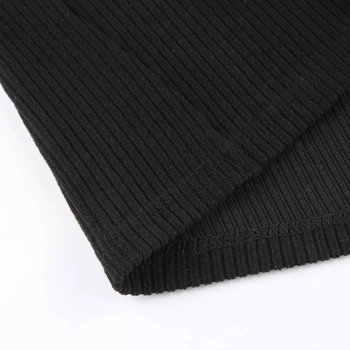 Black Tie Up Dress for Autumn