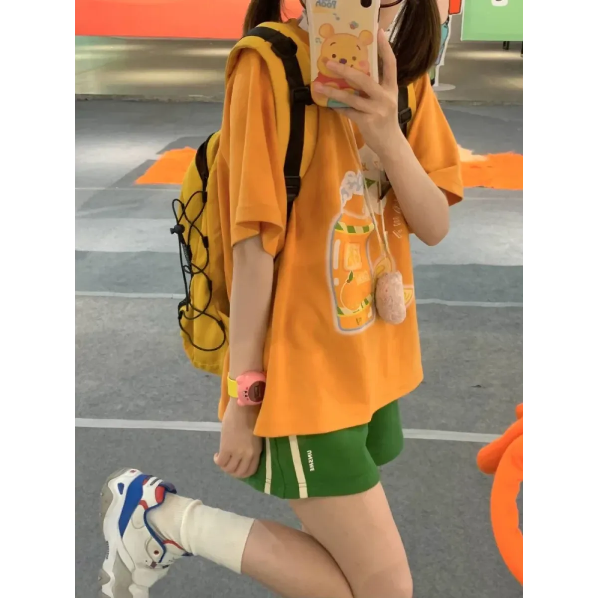 Harajuku Cartoon Print Tee