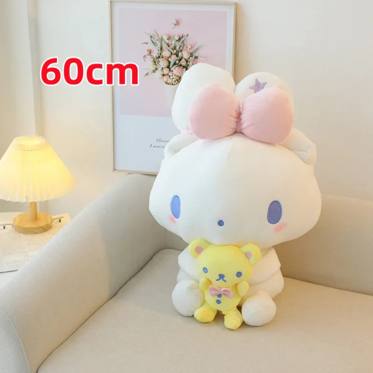 60cm Sanrio Kawaii Cinnamoroll Plush Toy