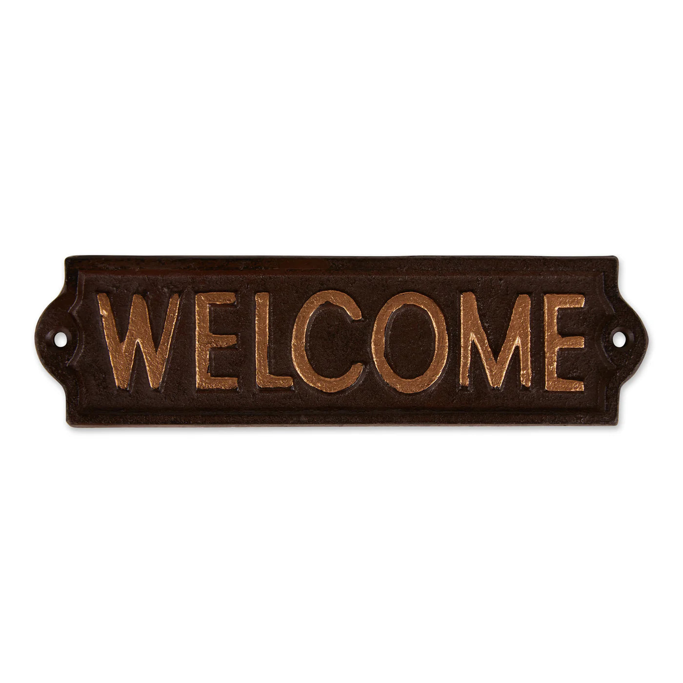 WELCOME CAST IRON SIGN