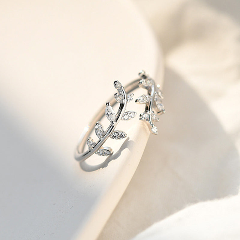 925 Sterling Silver Pavé Setting CZ Ring