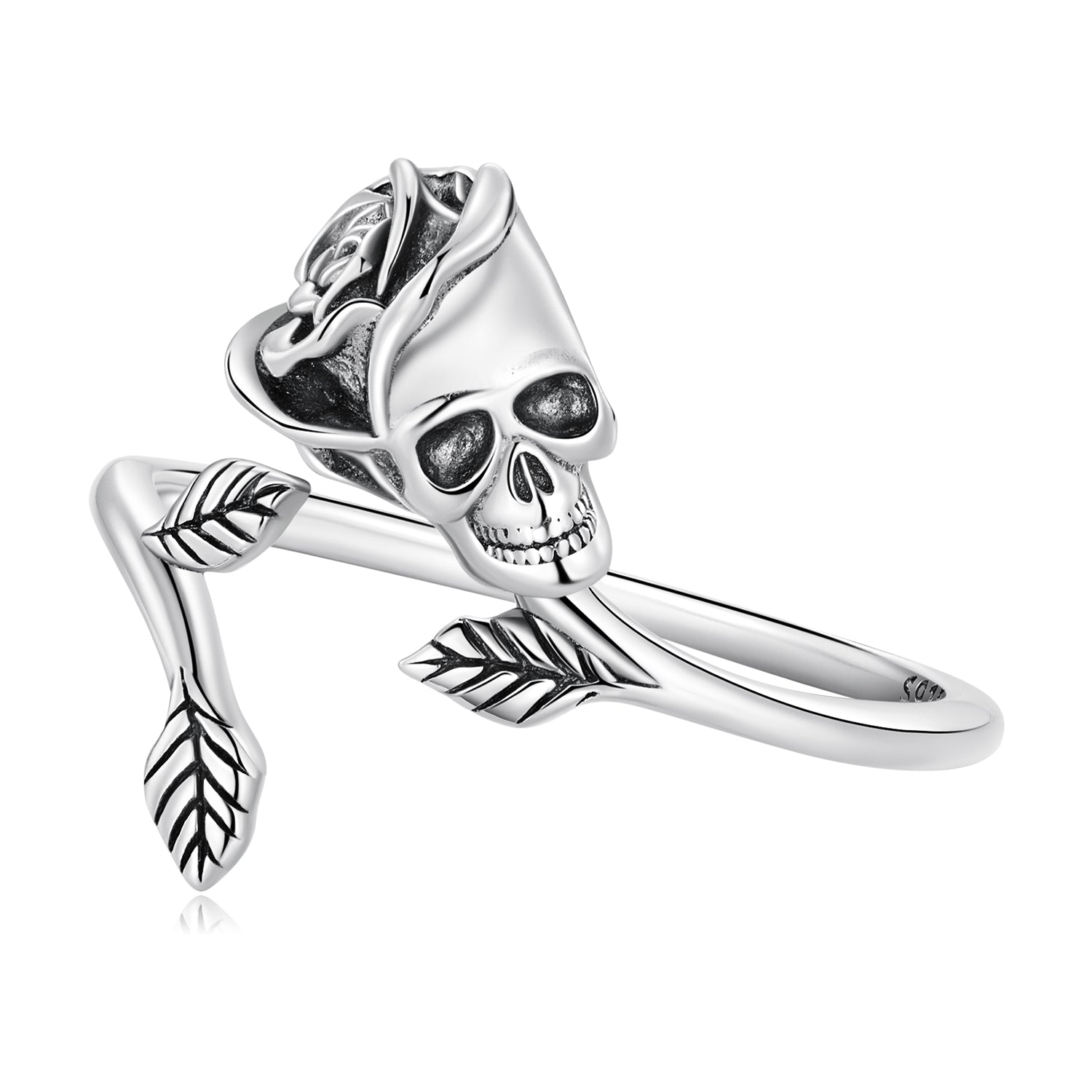 925 Sterling Silver Oxidized Ring for Men