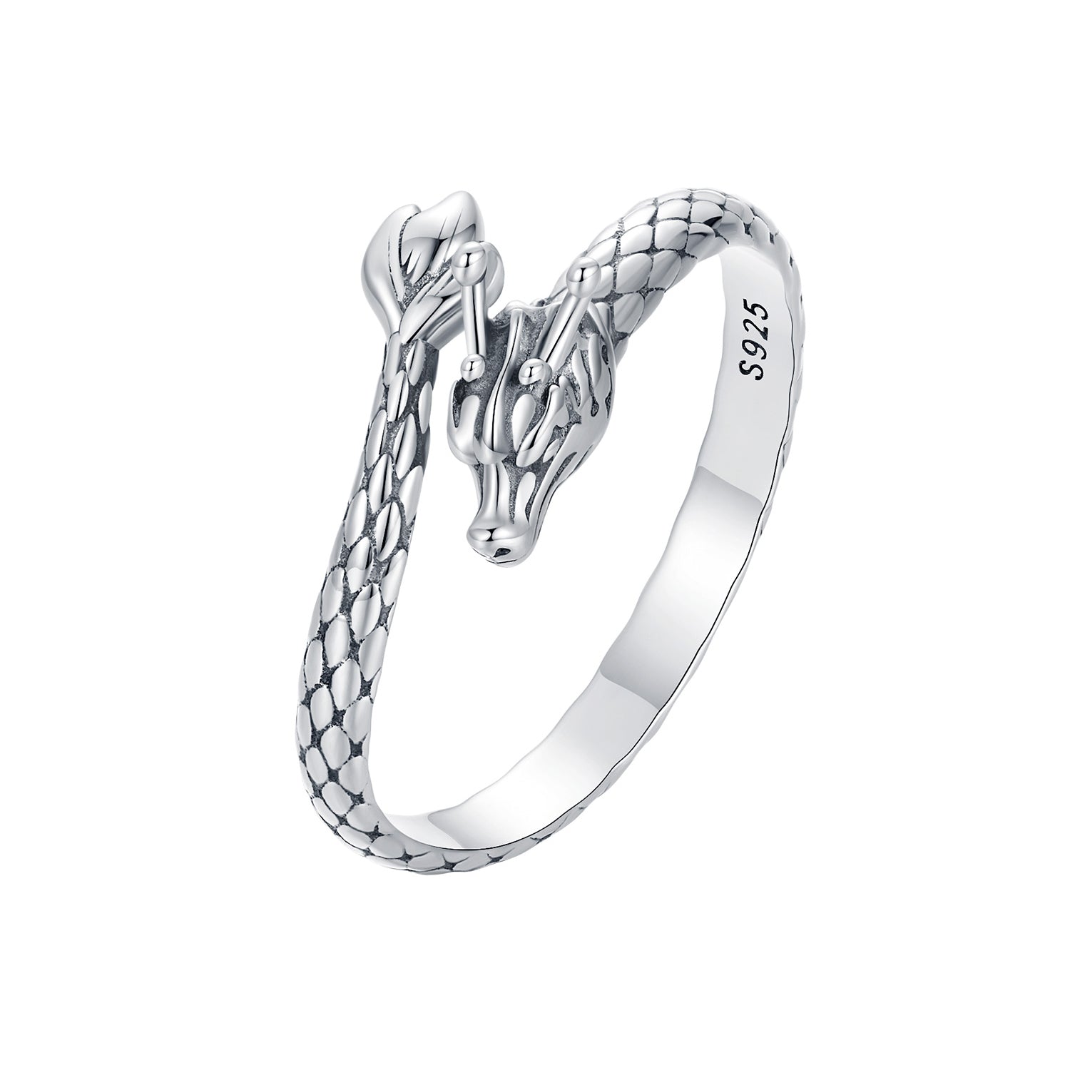 925 Sterling Silver Oxidized Silver 2.4mm Ring