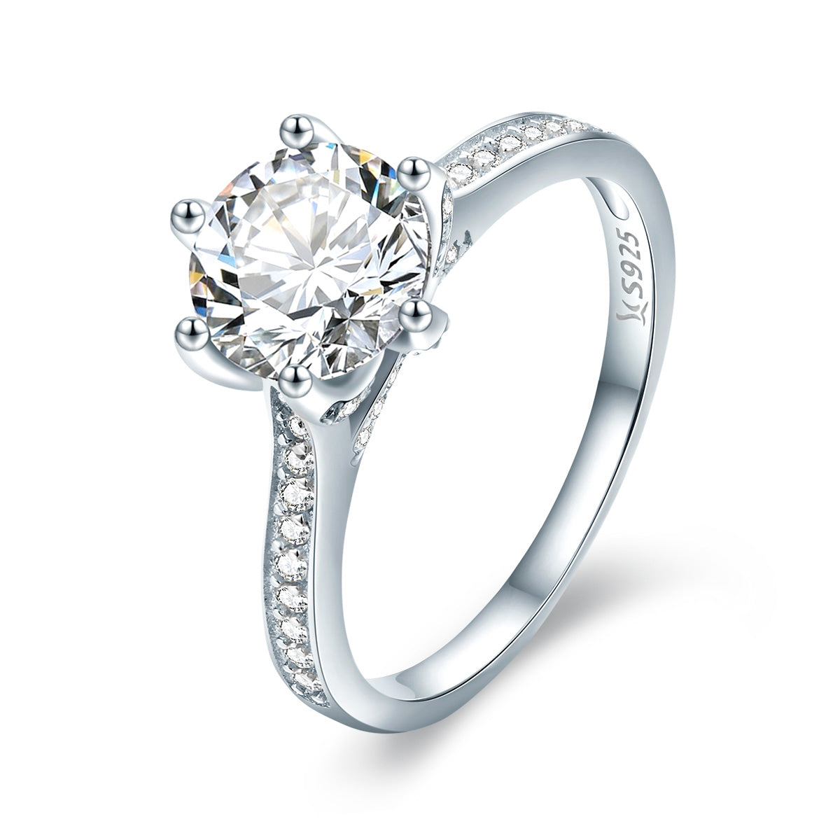 925 Sterling Silver Ring Size 6 for Women