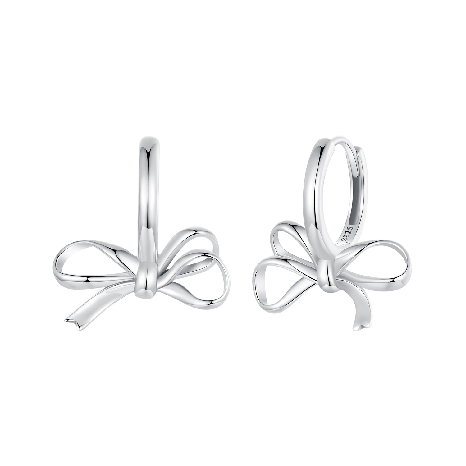 925 Sterling Silver Earrings 20x18mm with Oxidized Finish for Women