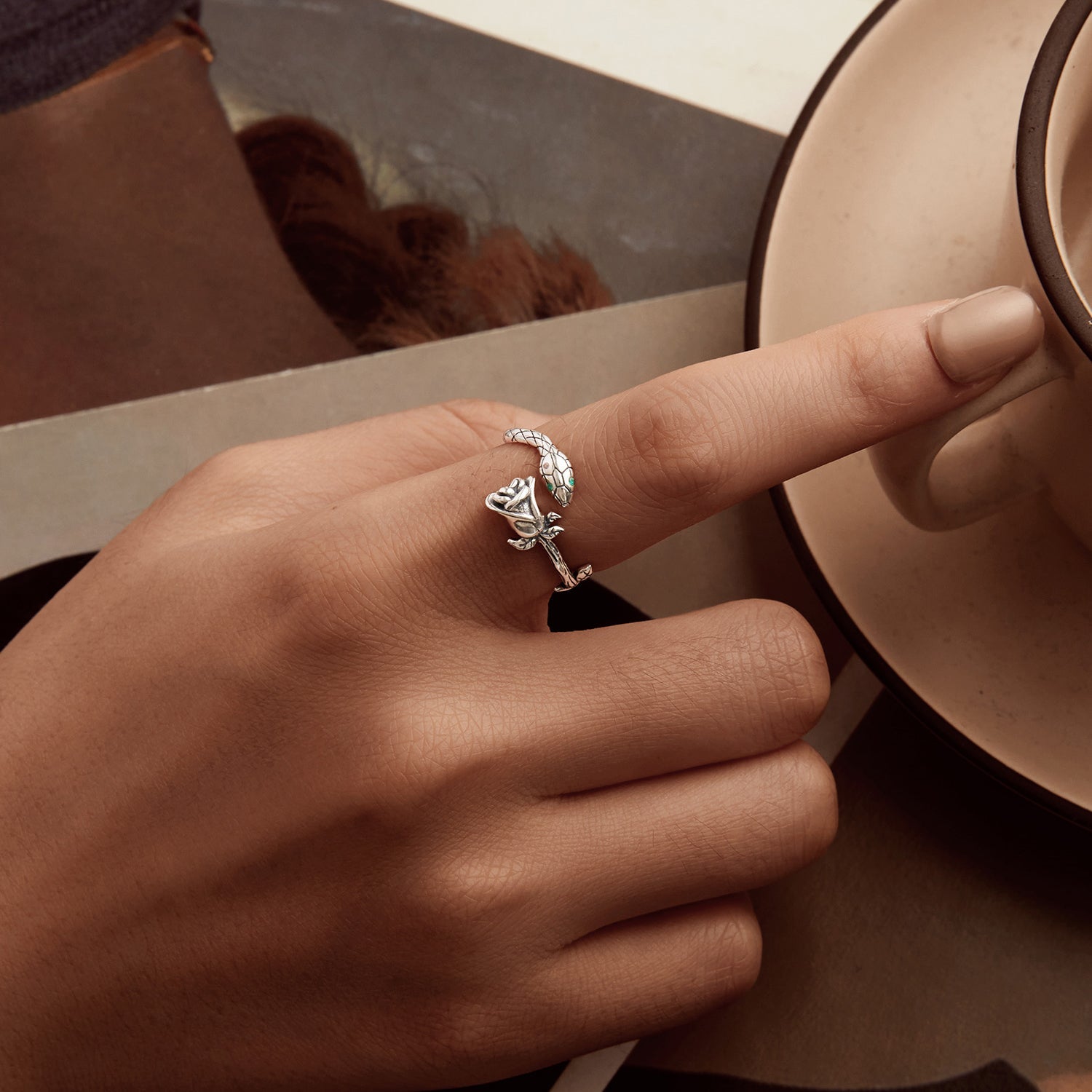 925 Sterling Silver 2mm Pave Setting CZ Ring