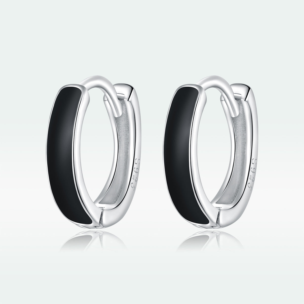 925 Sterling Silver Enamel Plated Earrings