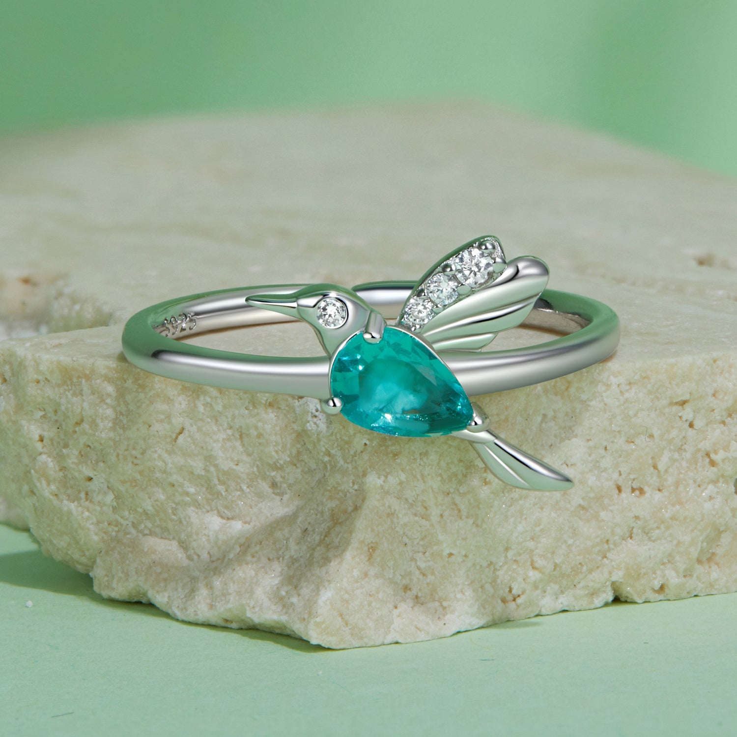 925 Sterling Silver Pavé CZ Ring
