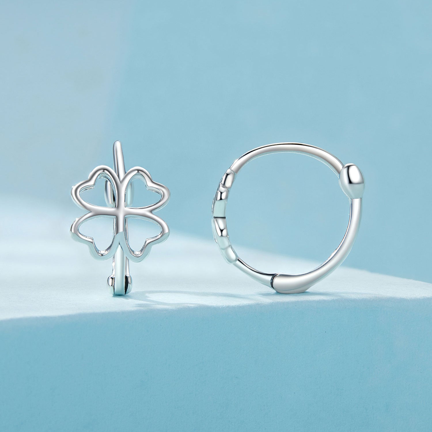 S925 Oxidized Silver Earrings for Women