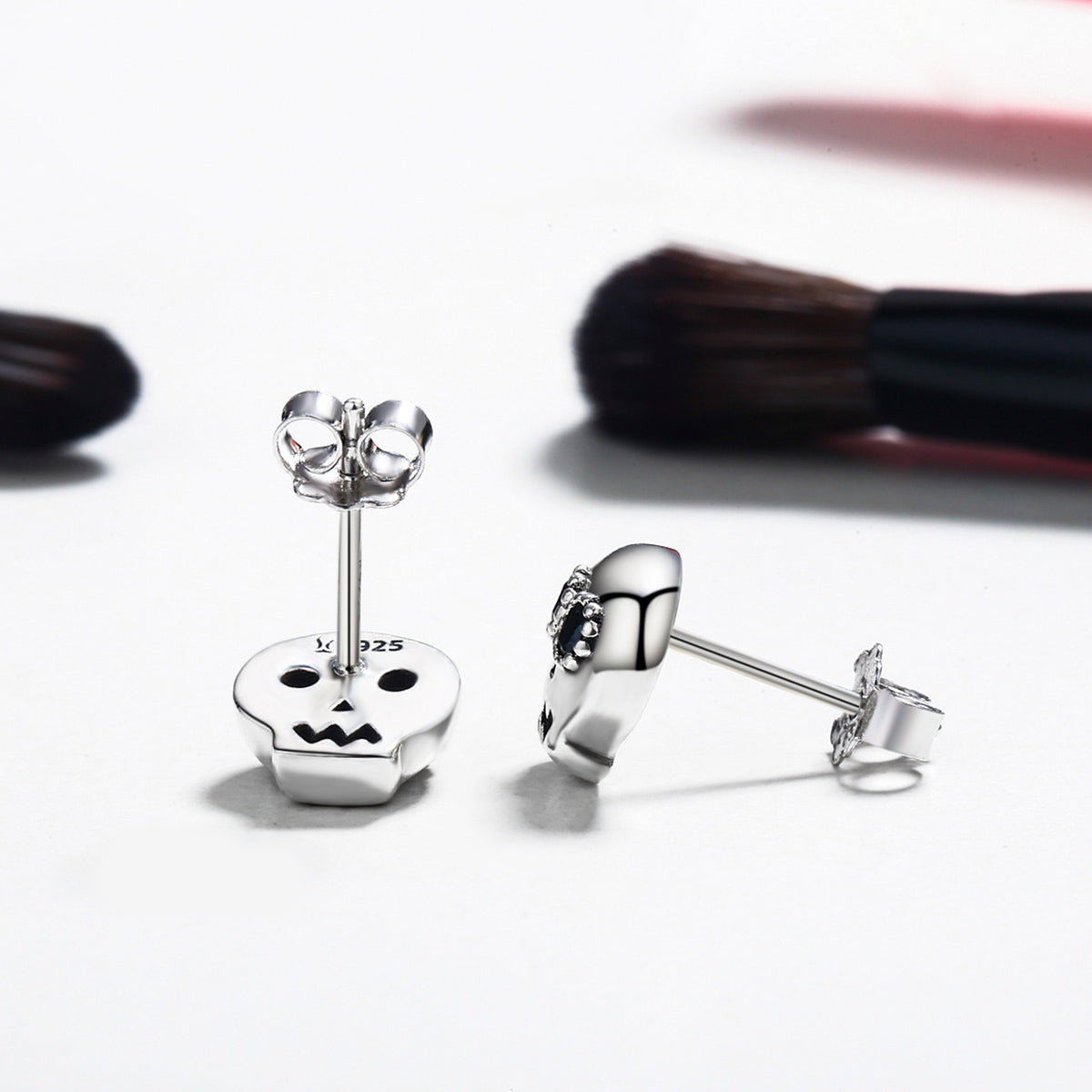 925 Sterling Silver Earrings with Pavé Setting CZ