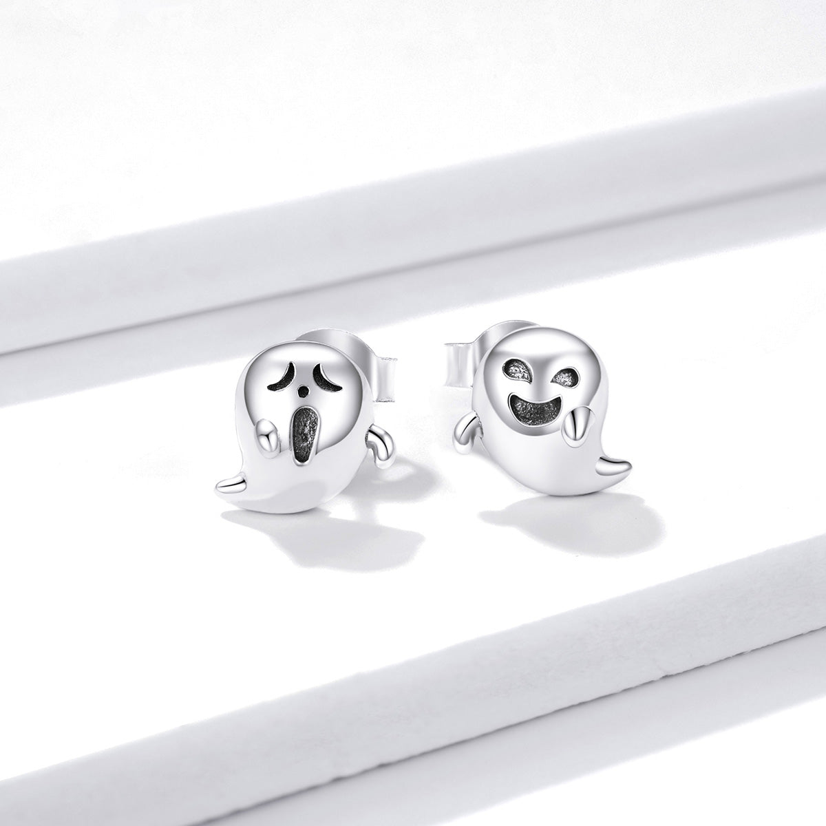 925 Sterling Silver Oxidized Silver Earrings
