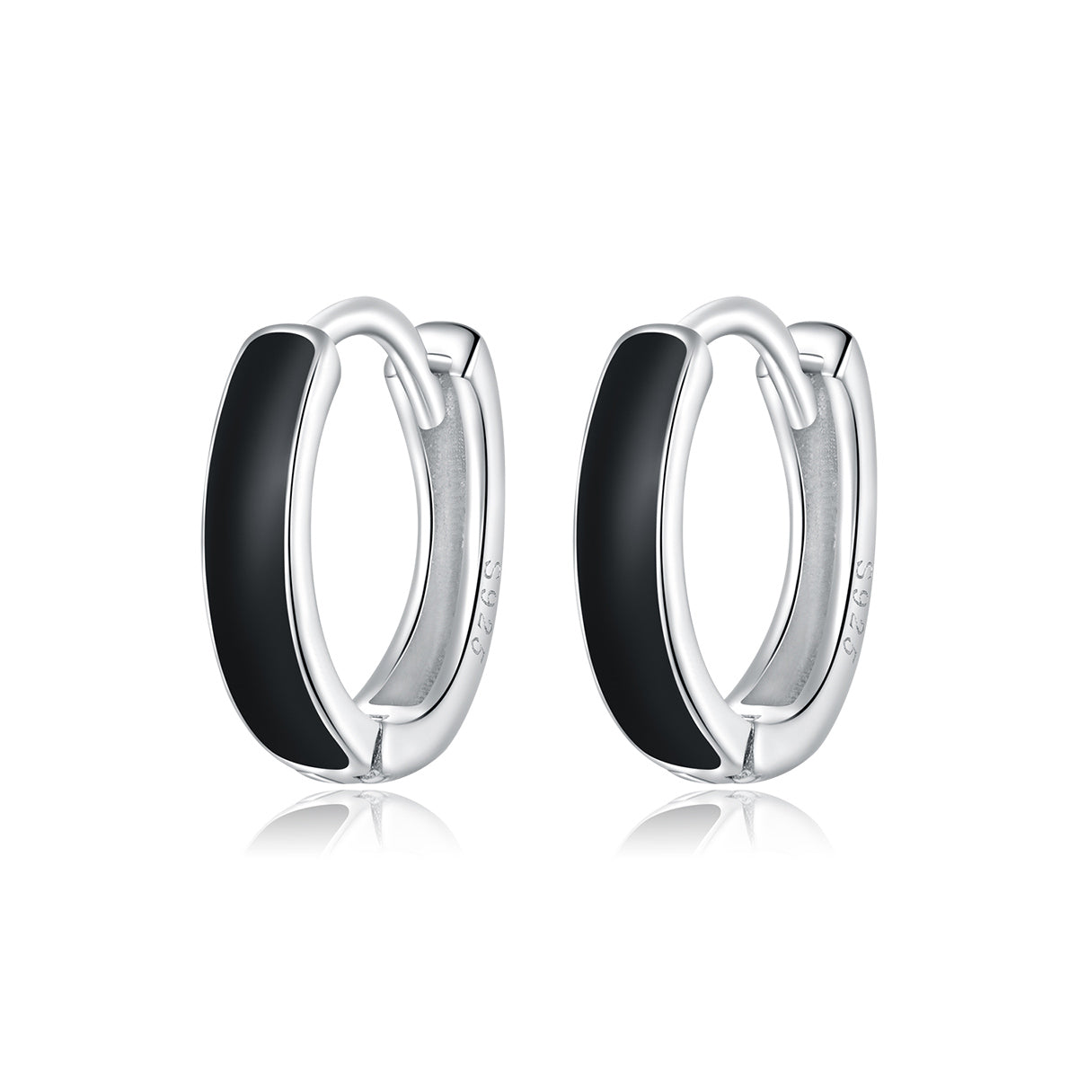 925 Sterling Silver Enamel Plated Earrings