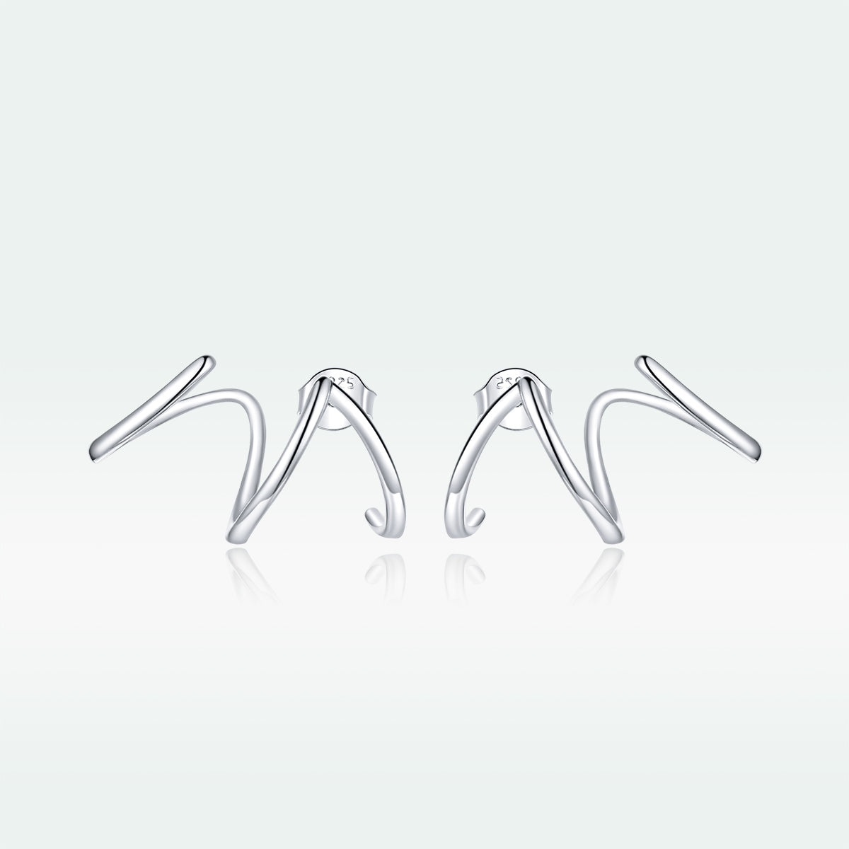 925 Sterling Silver Oxidized Earrings for Women