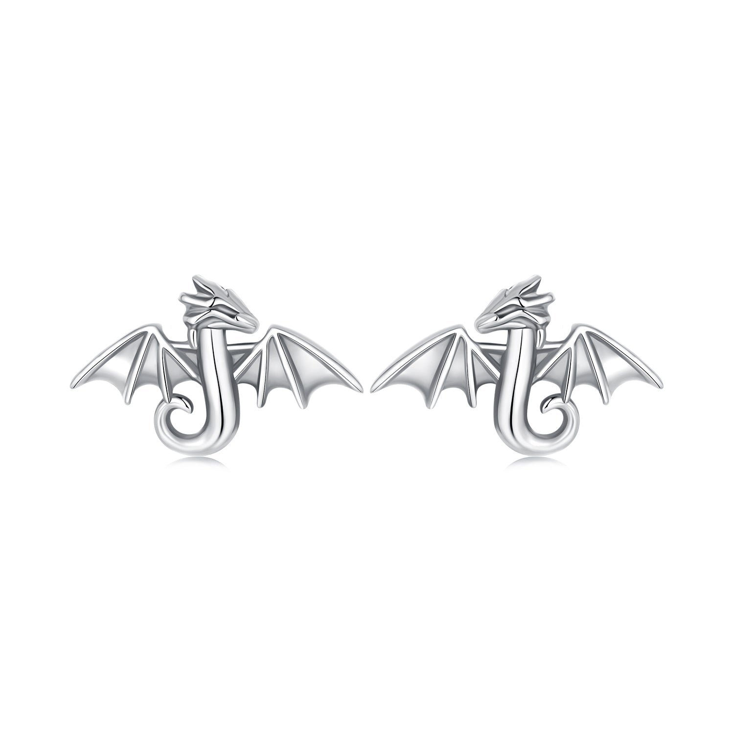 925 Sterling Silver Earrings with Oxidized Finish, 0.7*1.1cm