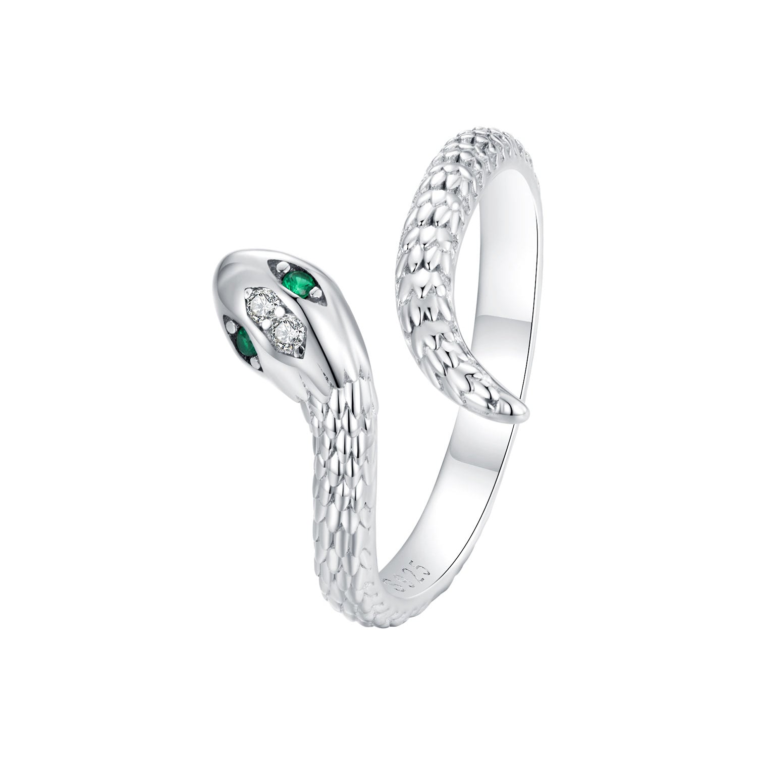 925 Sterling Silver Pavé Setting CZ Ring