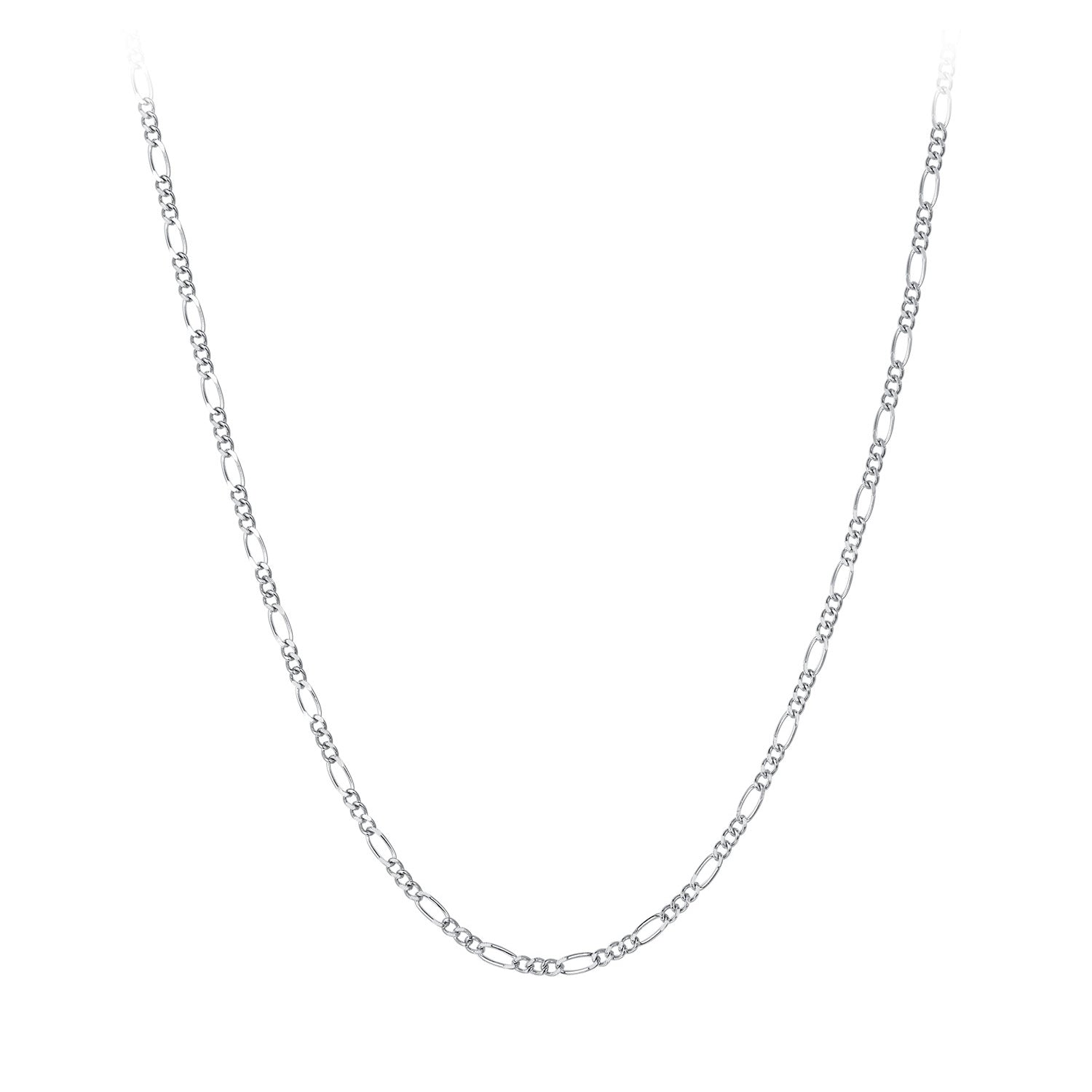 925 Sterling Silver Plated Platinum Necklace for Women