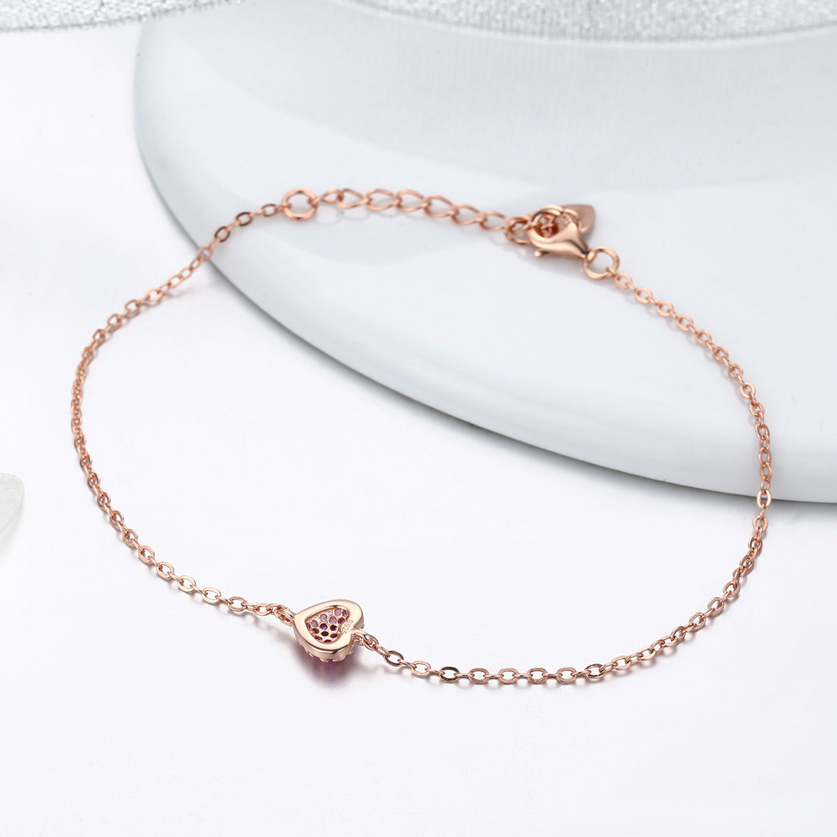 925 Sterling Silver 22cm Bracelet for Women