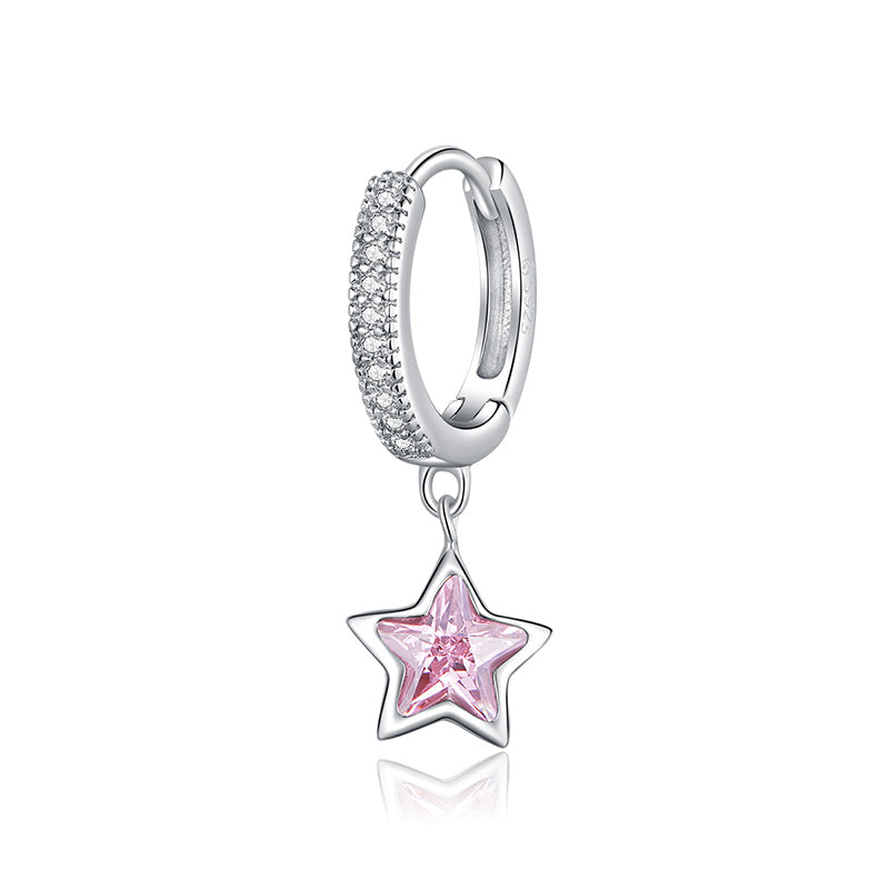 925 Sterling Silver Earrings with Pavé Setting CZ for Women