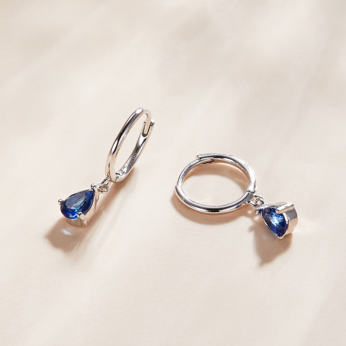 925 Sterling Silver Earrings with Pavé Setting CZ
