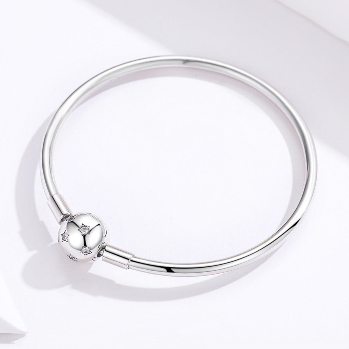 925 Sterling Silver Adjustable Bracelet Style Nan Size 17cm for Men