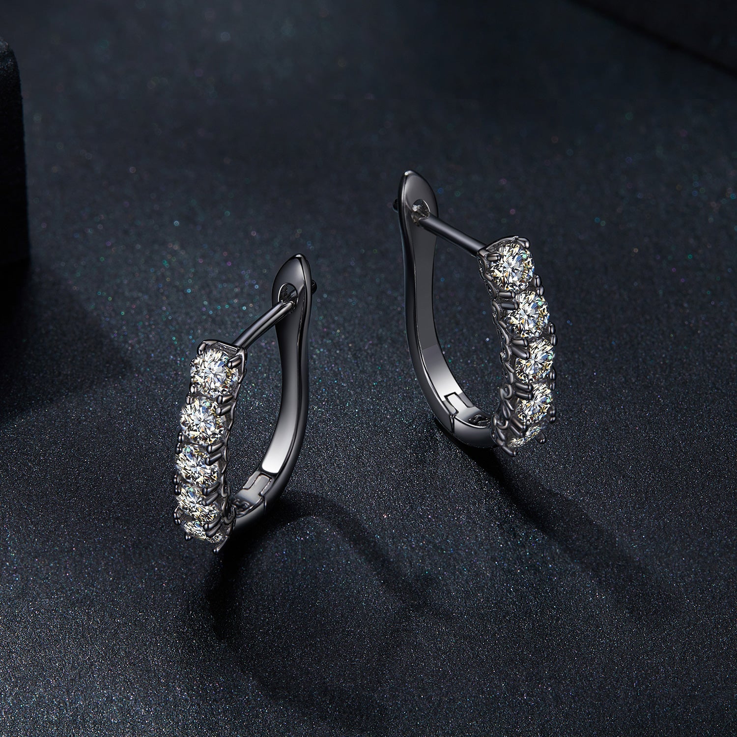 S925 Sterling Silver Moissanite Earrings 0.30 Carat for Women